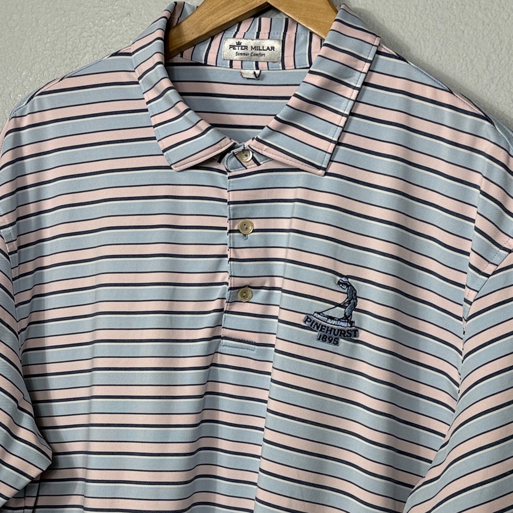 Peter Millar Summer Comfort Men's Golf Polo Pinehurst